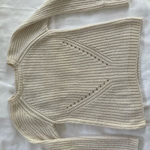 Alter’d State Extra Soft Cream Woven Sweater